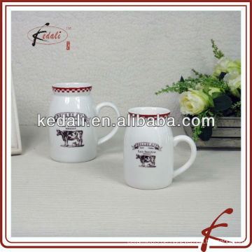 2014 neues Design keramische Milchtee Tasse